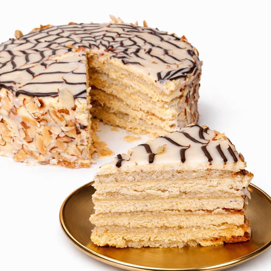 Esterházy Almond Cake | Gluten-Free Flourless Cake