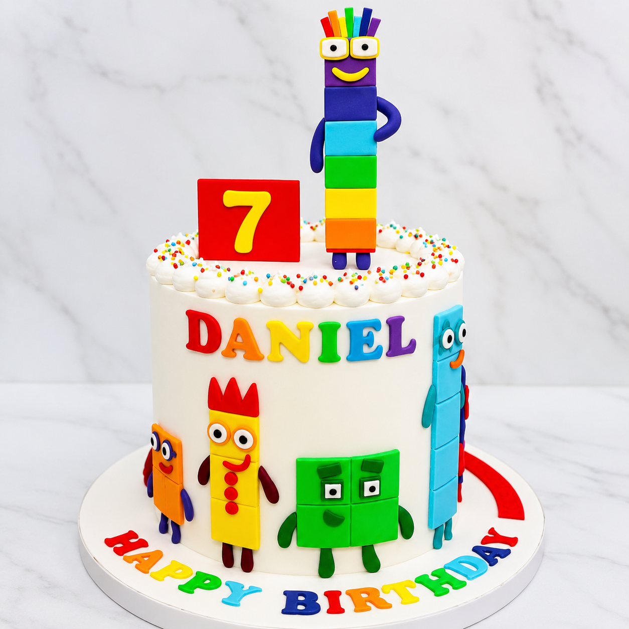 Numberblocks Birthday Cake | Custom Kids Birthday Cake