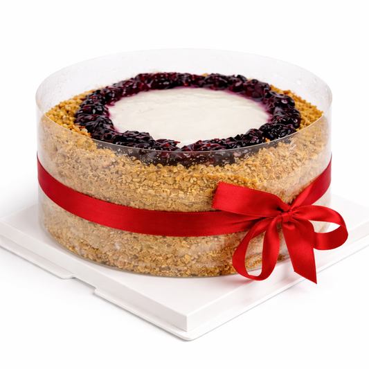Honey Berry Cake | Traditional Medovik Cake with Berry Filling