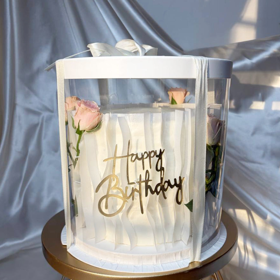 Signature Wave Cake | Modern Birthday Cake