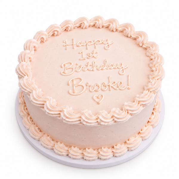 First birthday smash cake by The Layer Cakes