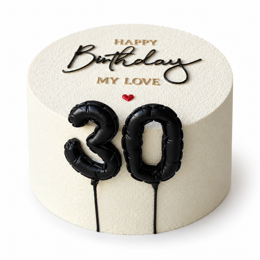 30th Birthday Bento Cake