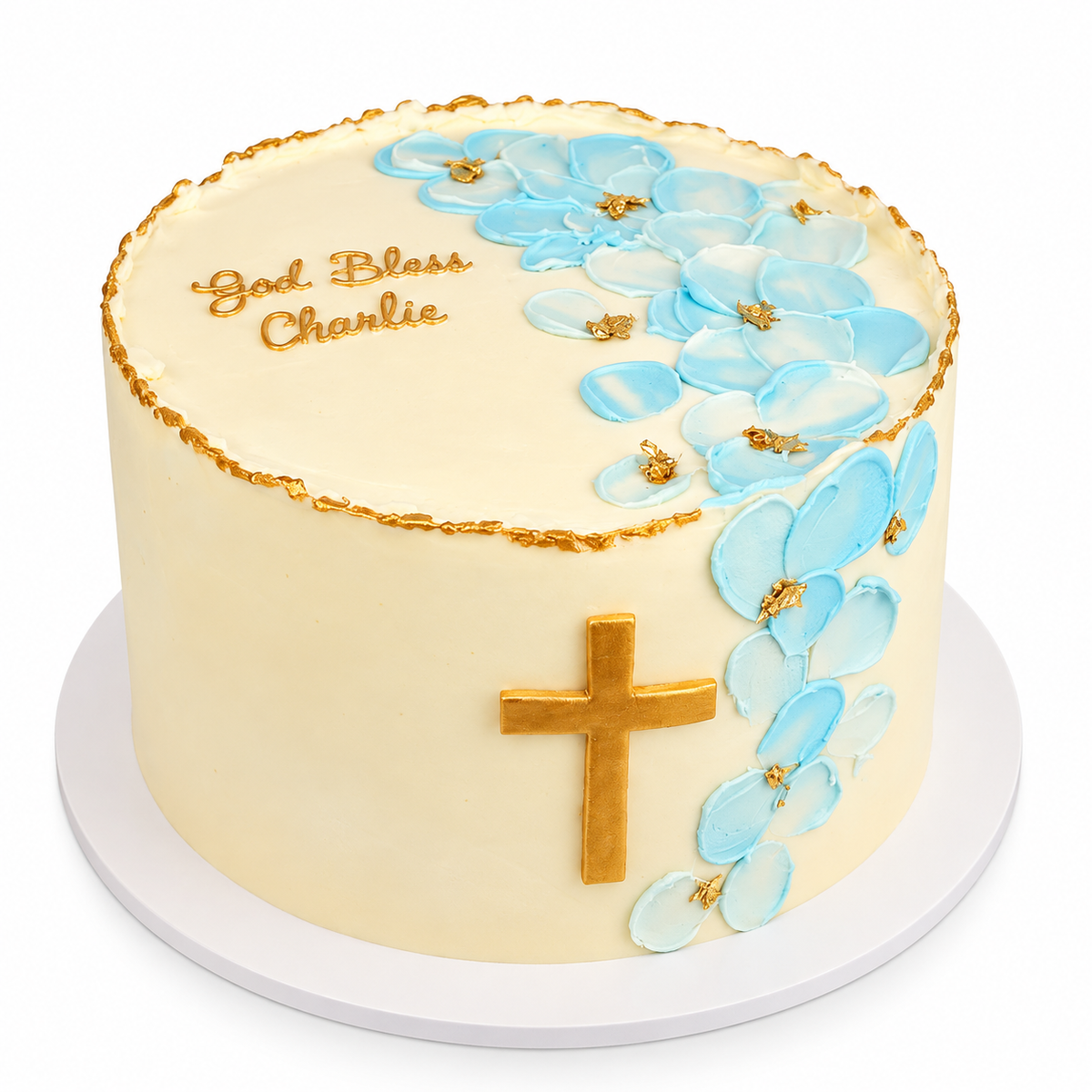 Custom Baptism & Christening Cake