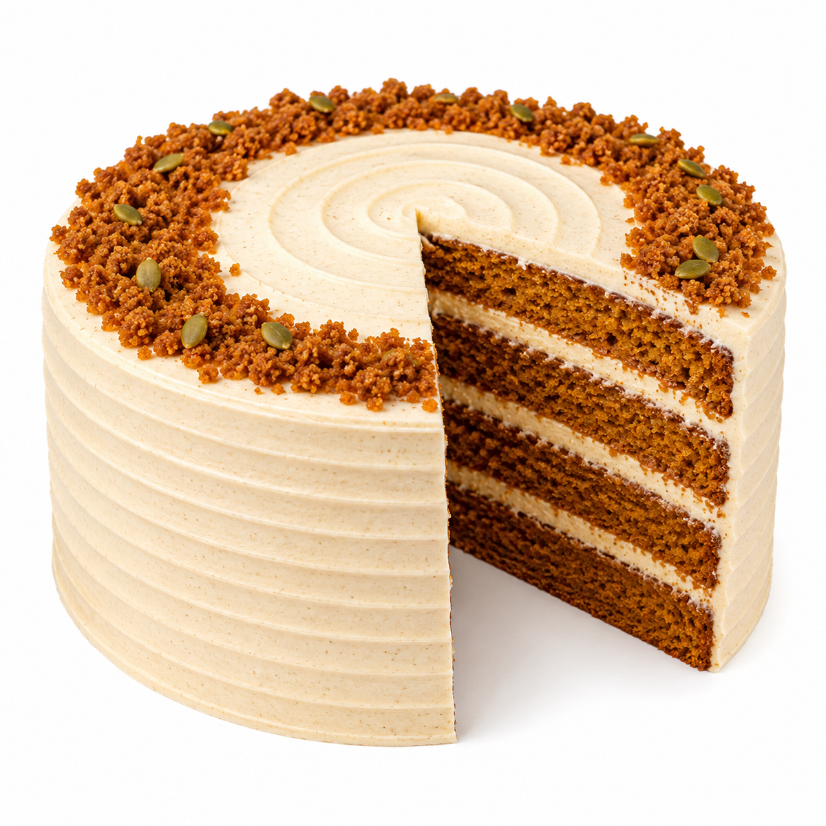 Pumpkin Spice Birthday Cake | Custom Fall Spice Cake