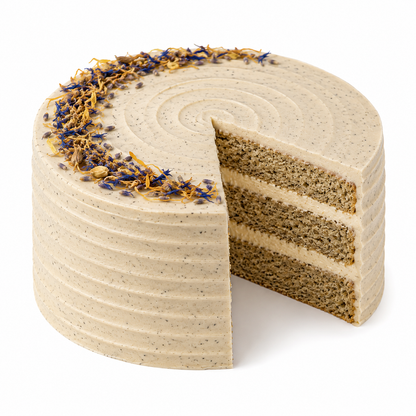 Earl Grey Birthday Cake | Custom Tea-Infused Cake