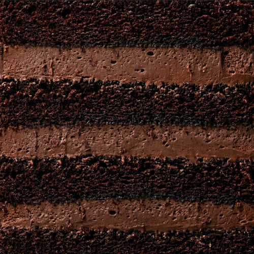 Slice of chocolate mousse cake