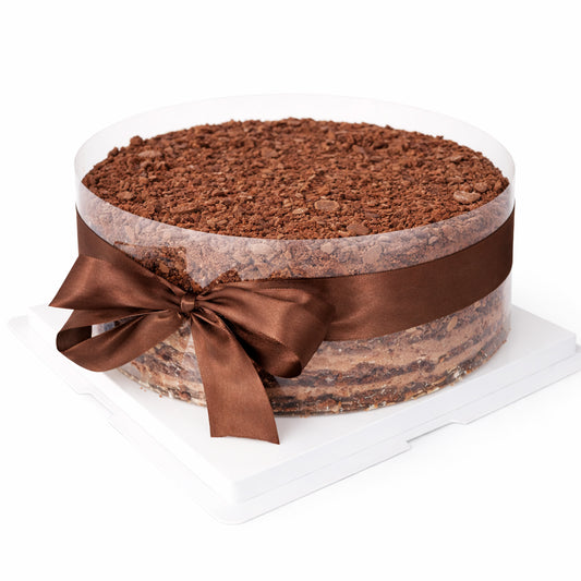 Chocolate Napoleon Cake (Mille-Feuille Style)