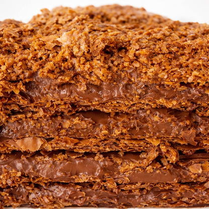 Sugar Free Chocolate Napoleon Cake (Mille-Feuille Style)