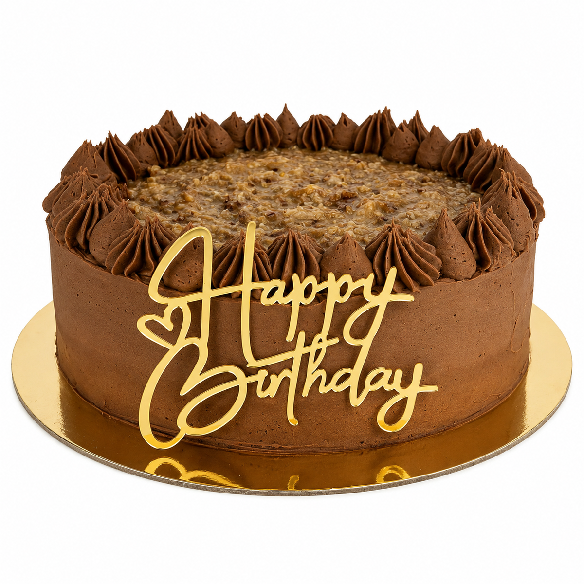 German Chocolate Cake | Chocolate Pecan Coconut Cake