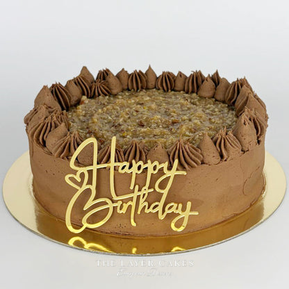 German Chocolate Cake | Chocolate Pecan Coconut Cake
