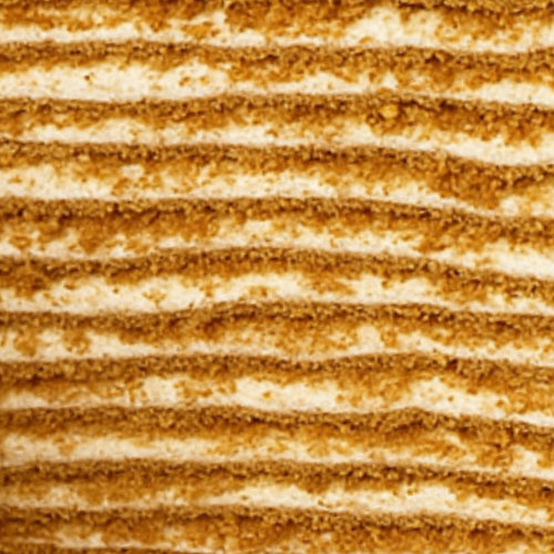 Slice of honey cake