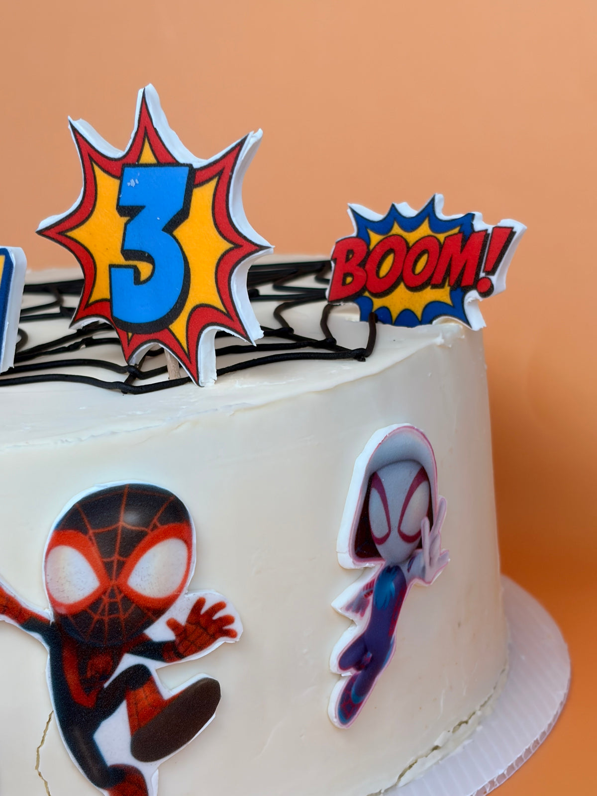Spidey & Friends Birthday Cake