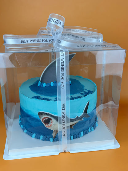 Shark Birthday Cake