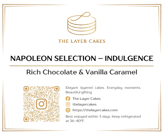 Napoleon Selection – Indulgence | Rich Chocolate & Vanilla Caramel