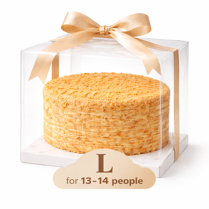 Vanilla Napoleon Cake (Mille-Feuille Style)