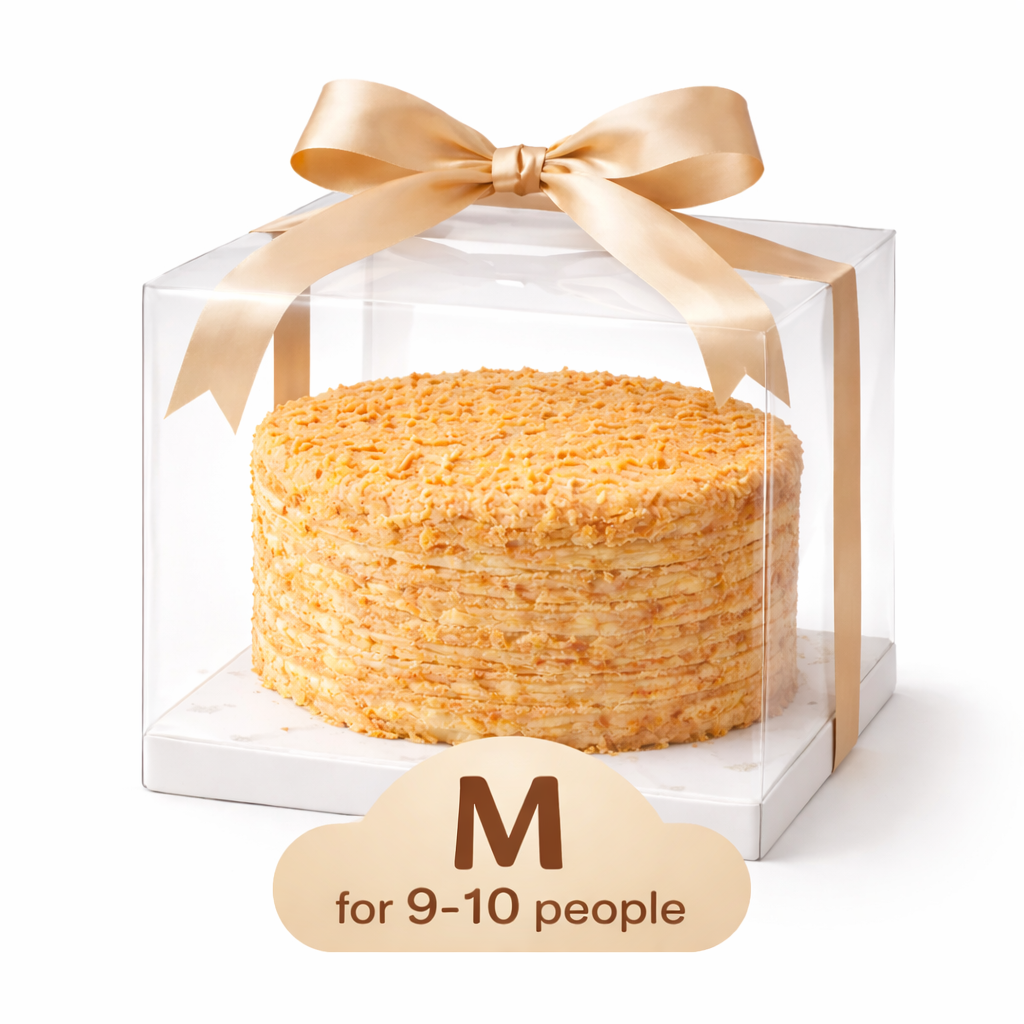 Vanilla Napoleon Cake (Mille-Feuille Style)