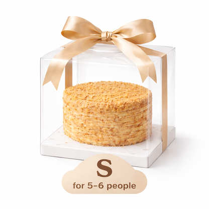 Vanilla Napoleon Cake (Mille-Feuille Style)