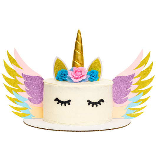 Magical Unicorn Wings Birthday Cake