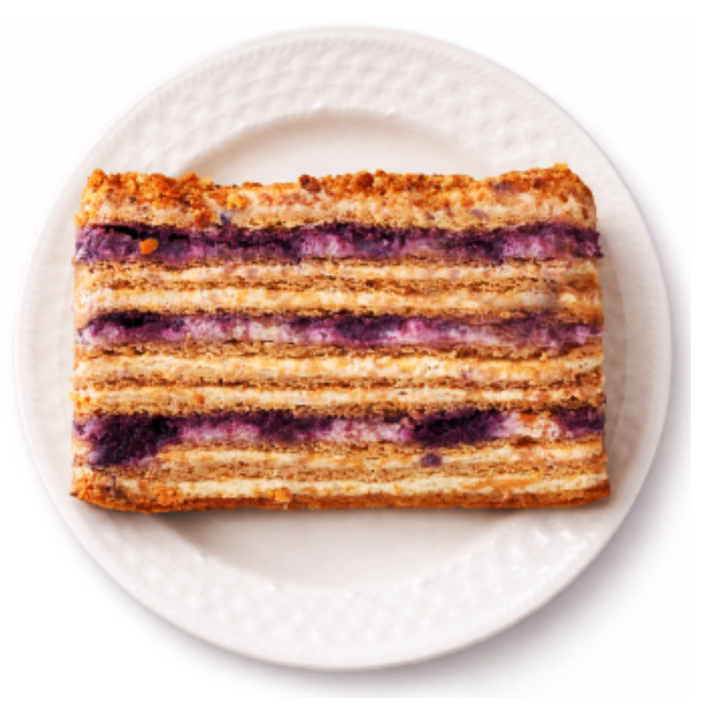 Honey Berry Cake | Traditional Medovik Cake with Berry Filling