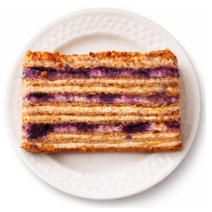 Honey Berry Cake | Traditional Medovik Cake with Berry Filling
