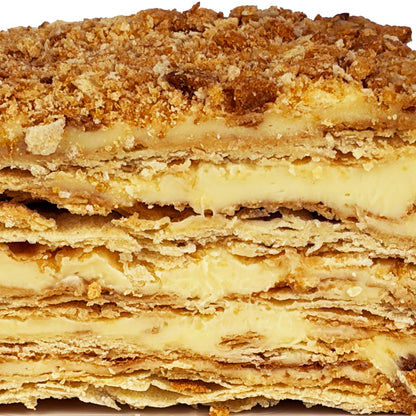 Vanilla Napoleon Cake | Mille-Feuille Style
