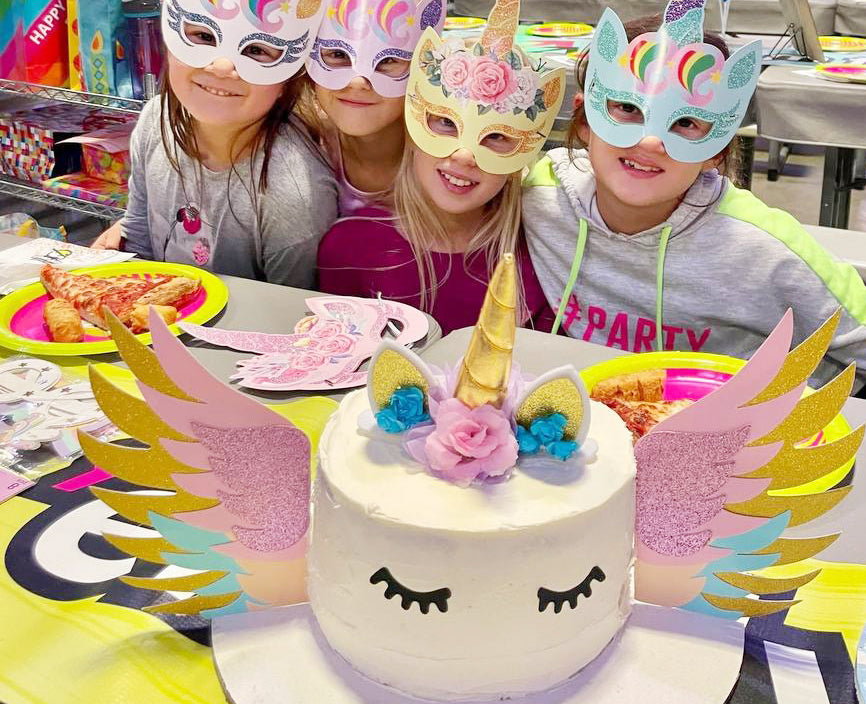 Magical Unicorn Wings Birthday Cake | Girls Birthday Cake
