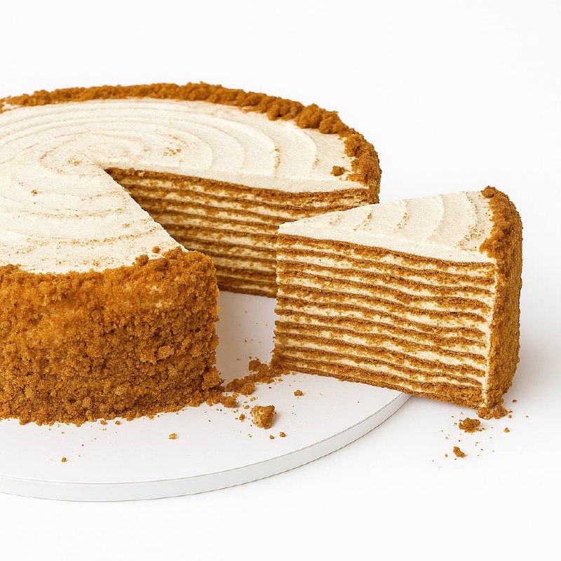Honey Cake | Traditional Medovik Cake