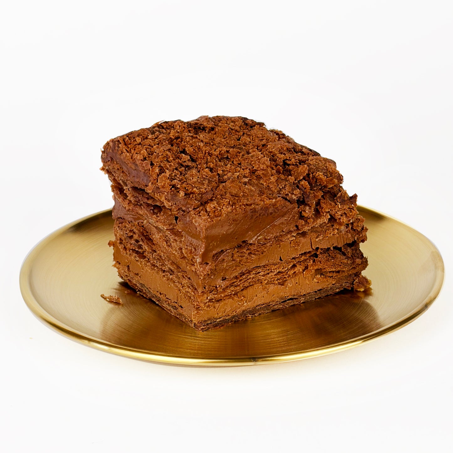 Chocolate Napoleon Cake | Mille-Feuille Style