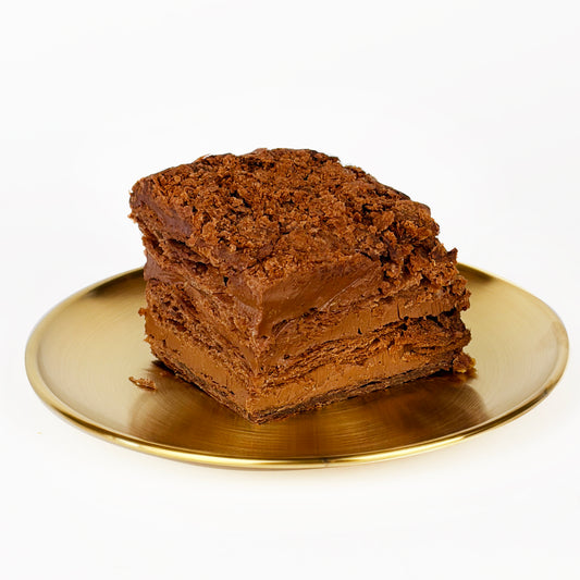 Chocolate Napoleon Cake | Mille-Feuille Style